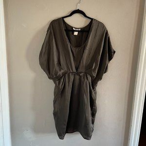 Paul & Joe Silk Olive Dress